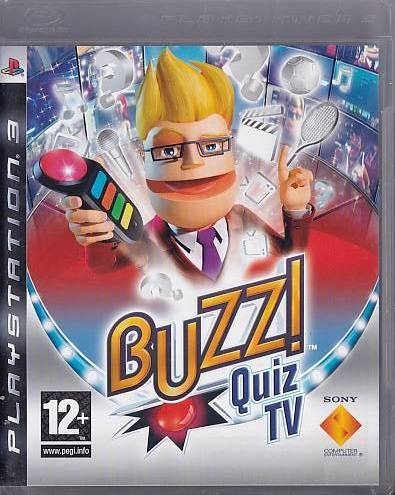 Buzz! Quiz TV - PS3 (B Grade) (Genbrug)